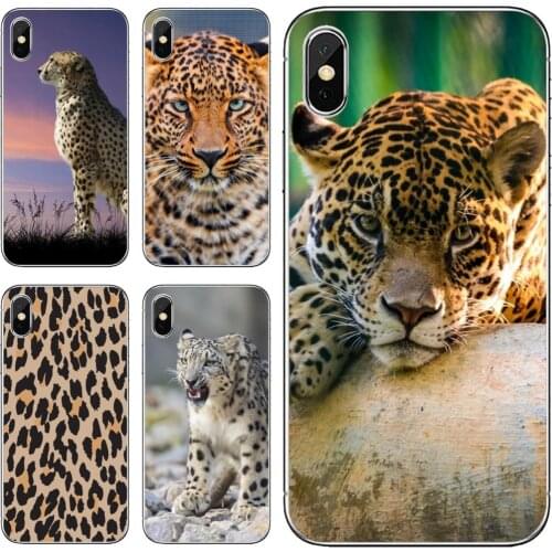 Z-Wallpaper-Leopard Phone Covers For Samsung Galaxy J5 J6 J7 J8 J1 J2 J3 J4 Plus 2018 Prime 2015 2016 2017