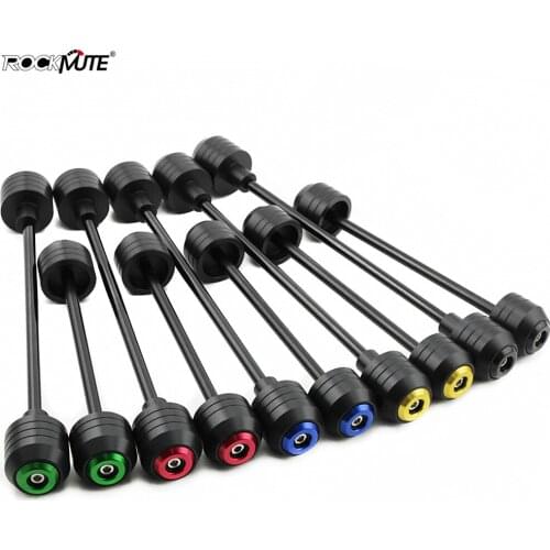 Motorcycle Front Rear POM Wheel Protector For KAWASAKI ZX-10 2017 2018 2019 Crash Slider Pad