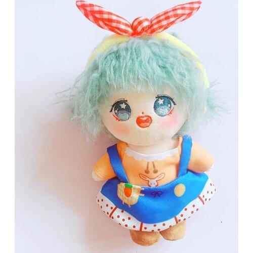 [MYKPOP]KPOP Dolls Clothes & Accessories: Lovely Clothes 4pcs Set for 20cm Dolls(without Doll) Fans Collection SC21072413