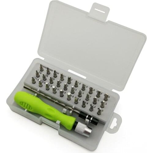 32 in 1 Screwdriver Set Bit Set Precision Screwdriver Handle Kits Magnetic Drill Screws Hand Tools for Household Repair Tools