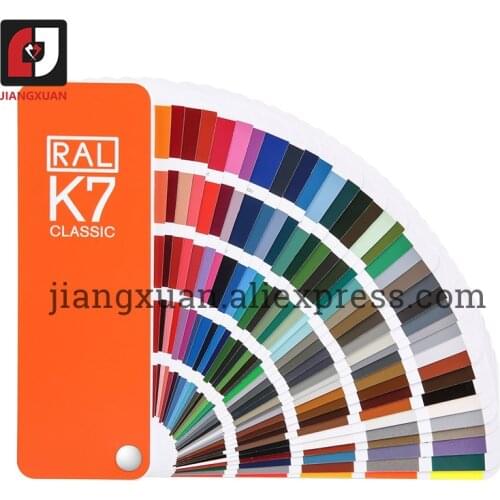 Original Germany RAL color card international standard Ral K7 color chart for paint 213 colors with Gift Box