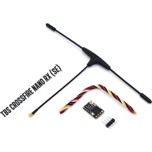 Original TBS CROSSFIRE NANO RX SE 915MHZ LONG RANGE DRONE Receiver IMMORTAL T V2 ANTENNA for RC Drone FPV Racing Airplanes