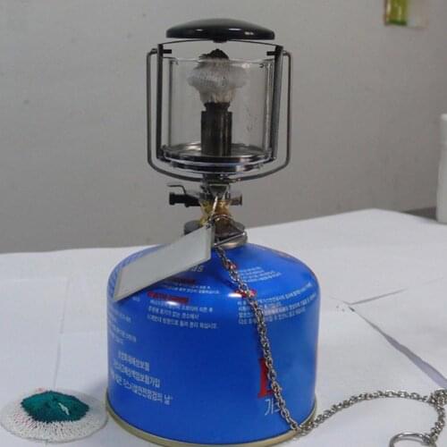 Outdoor Hiking Lantern Gas Light Ultralight Lighting Lamp Camping Equipment