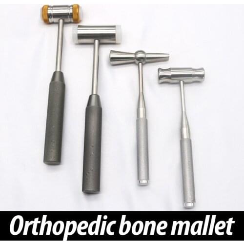 Facial plastic tools facial features bone hammer fine double skull hammer double face stainless steel nose instrument
