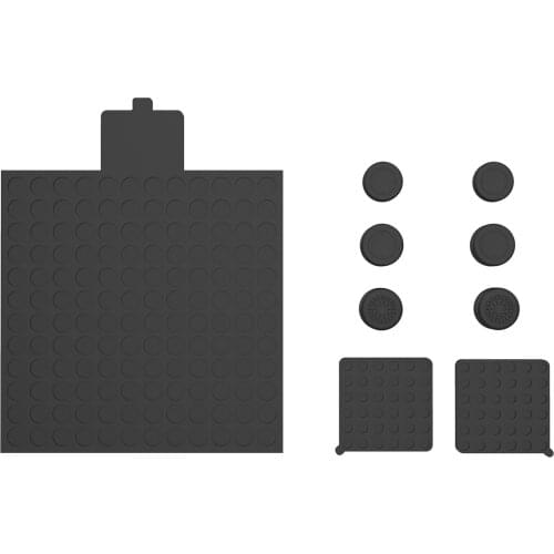 For Xbox Series X/S Console Dustproof Suit Silicone Dust Plug Pack Protector Dust Proof Mesh Filter Jack Cover Stopper Case Kit