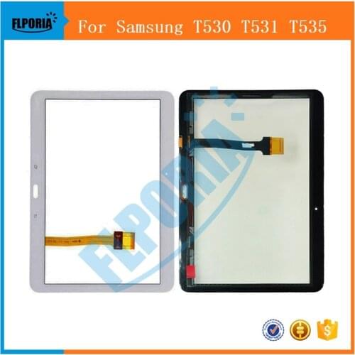 Touch Screen For Samsung Galaxy Tab 4 10.1 T530 T531 T535 Digitizer Panel Replacement Front Glass T530 T531 T535 Tablet Screen