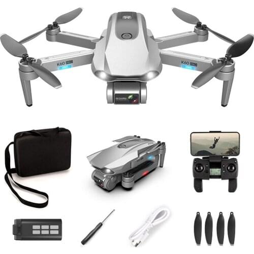 XKJ K60 PRO RC Drone 1.2KM 5G WiFi FPV With 6K Dual Camera 1200m 30mins Flight Time GPS Positioning Foldable RC Drone Quadcopter