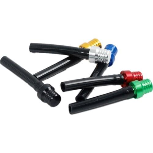 1PC Motorcycle Gas Fuel Cap 2 Way Valves Vent Breather Hoses Tubes For Motocross ATV Quad Dirt Pit Bike Fuel Tank Breather Pipe