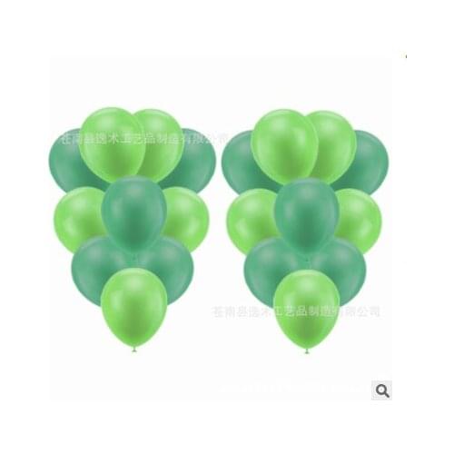 20pc Dark Light Green 12Inch Balloon Party Decoration Supplies