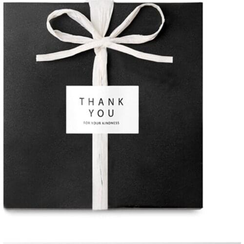 400pcs Baking packing Seal decoration sticker, "Thank you" sealing sticker,Gift box gift bag sealed sticker 3x1.8cm