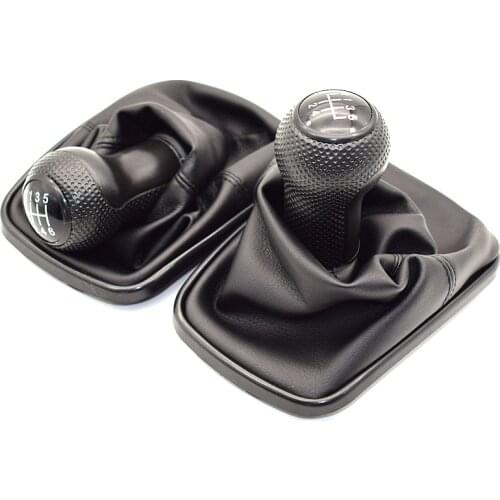 5/6 Speed 23mm Gear Shift Knob Lever Shifter Gaiter Boot For Volkswagen VW Golf 4 IV MK4 GTI R32 Bora Jetta 1999-2004