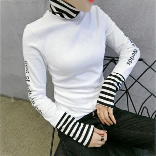 Женские полосатые футболки CAN XIN LCY China At AliExpress