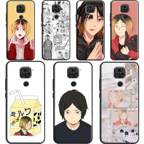 Kenma Kozume Haikyuu Case For Xiaomi Redmi Note 10 Pro Note 7 9 8 Pro Note 9S 8T Cover For Redmi 9T 9C 9A 7A 8A