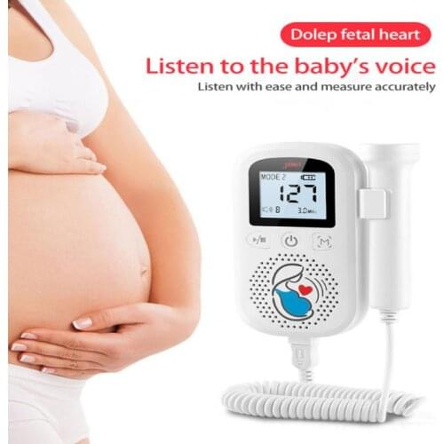 Fetal Heart Rate Monitor Listening To Fetal Heart Rate Of Pregnant Women Home Detection Of Fetal Sound And Movement Equipment