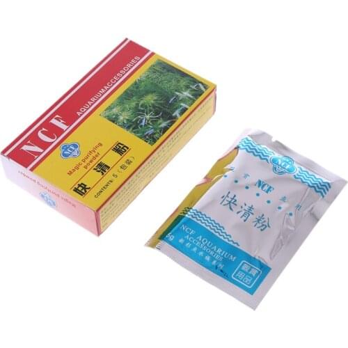 Aquarium Purifier Powder Water Cleaner Efficient Immune Bactericide Accessories