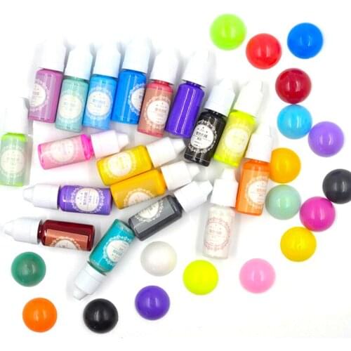 Jewelry Making Pigment DIY UV Epoxy Resin Diffusion Liquid Alcohol Ink Colorant Dye Pigmentos Para Resina Epoxi For Crafts