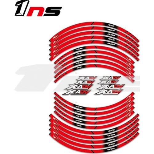 FOR HONDA X-ADV xadv 750 Motorcycle Wheel Sticker Waterproof reflectives Rim Sticker decorative decal