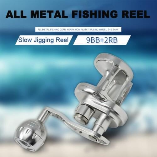 ORJD Fishing Reel daiwa Casting Jigging Bait Reel Ocean Rock Fishing Saltwater Reel Jigging Aviation Aluminum Reel