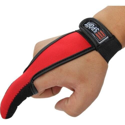 Fishing Tools Non Slip Spinning Fishing Glove Single Finger Casting Fishing Glove Adjustable Prevent Line From Hurting Fingers