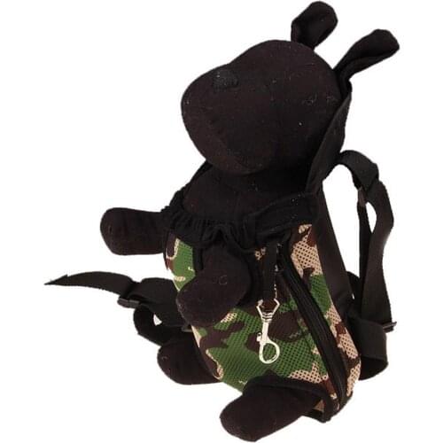 Outdoor Travel Pet Dog Camouflage Front Chest Breathable Shoulder Bag Backpack