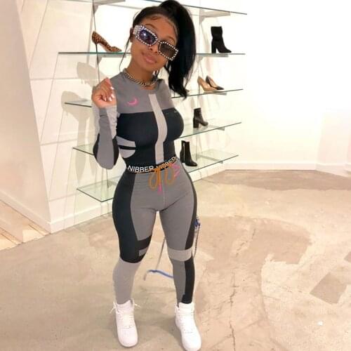 Sexy Women Tracksuit Fall Winter Two Piece Outfits Sports Fitness High Waist Leggings Matching Sets Sweatsuit 2021