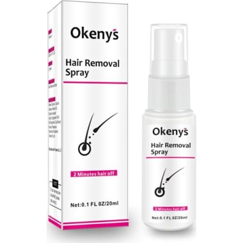 2 Minutes Effect Hair Removal Sprays Painless Depilatory Cream Hair Removal Cream Permanent Hair Removal Mild Nourish 20ml