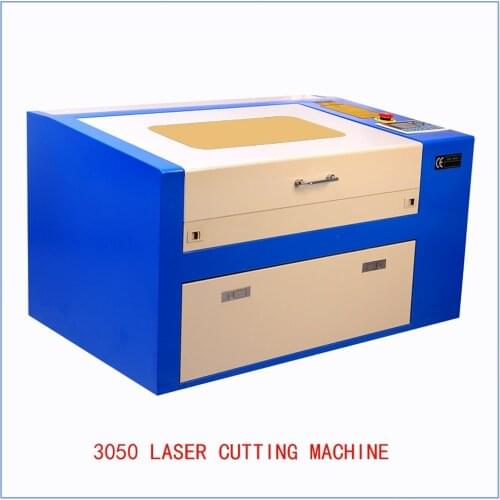 Laser Cutting Machine CO2 Laser Cutter Plastic Board Leather Paper Crafts Engraving Machine 110V/220V 50W (500x300mm)