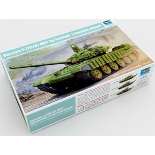 Trumpeter 1/35 05599 Russian T-72B/B1 MBT w/Kontakt-1 Reactive Armor
