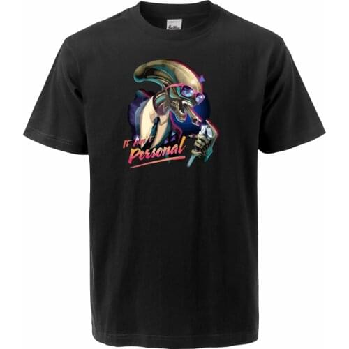 Funny Aliens Men T Shirts 2020 Summer It Ain't Personal Tops Tees 100% Cotton Short Sleeve Crew Neck T-shirts Hip Hop Streetwear