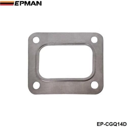 10PCS/LOT T4 Turbo Flange Gasket 4 Bolt 304 T04E T66 T70 GT35 GT40 Exhaust Inlet Outlet EP-CGQ14D
