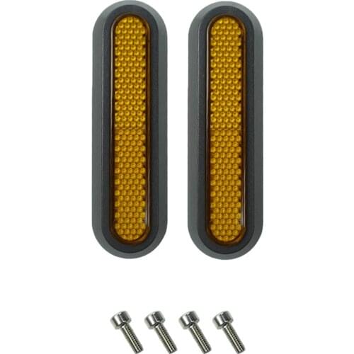 2pcs Wheel Cover Protect Shell For Xiaomi Scooter M365/1s/pro/pro 2 Hub Axle Bolt Protector Rear Wheel Side Deck Reflective Part