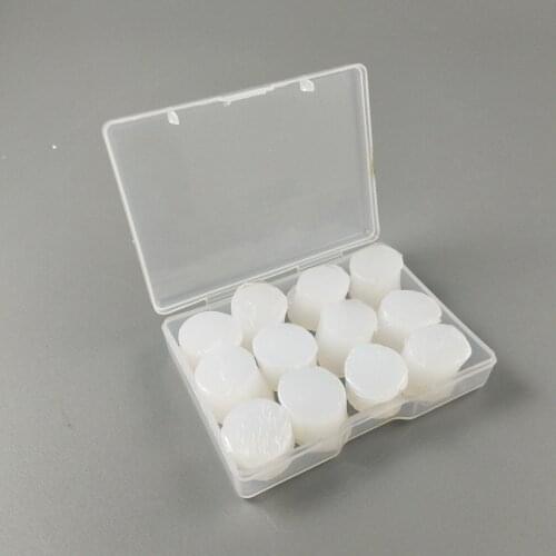 6 pairs of 12PCS silicone mud earplugs Practical Swimming waterproof Earplugs reduce noise Knead at will Protective earplugs