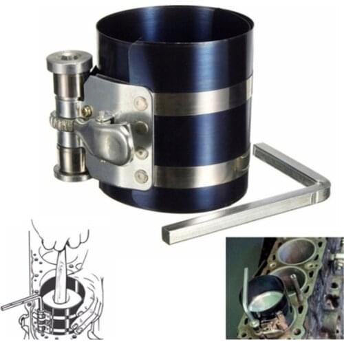 3 Inches / 6 Inches Auto Engine Piston Ring Compressor Tool Installer Tire Ratcheting Installation Tools