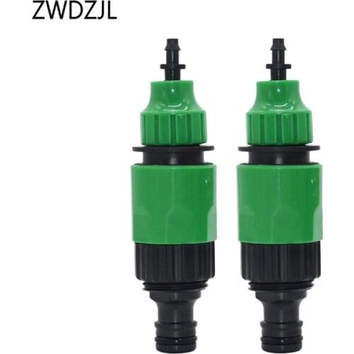 1/4 inch Garden hose quick connector 5/8" to 1/4 3/8 hose water tap connector watering pipe fitting 1pcs