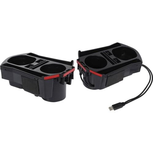 For Honda 10Th CIVIC 2016-2020 Center Console Cup Holder Storage Box Black