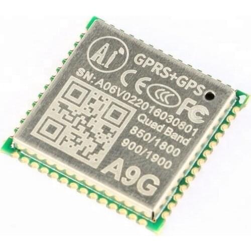 GPRS + GPS module A9G module \ SMS \ voice \ wireless data transmission IOT Artificial Intelligence (Sample experience)