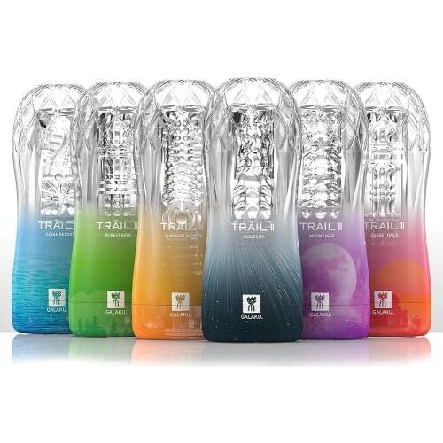 Male Masturbator Cup Reusable Soft Vacuum Masturbators Silicon Sex Toys Artificial Transparent Vagina Fake Anal Erotic Adult Toy