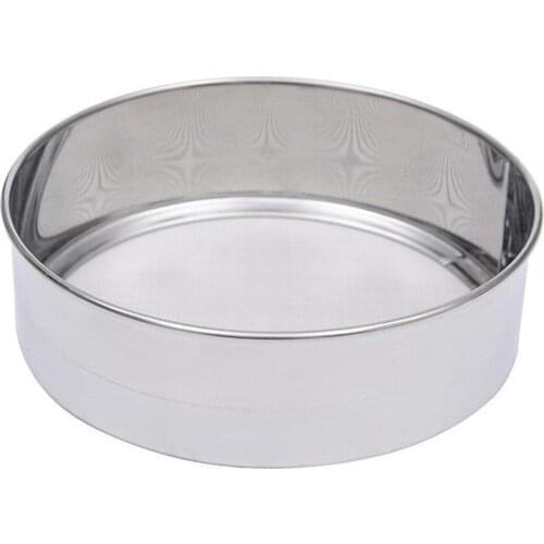 Stainless Steel Mesh Flour Sifting Sifter Sieve Strainer Pastry Icing Sugar Sifters Bakeware Baking Kitchen Tool