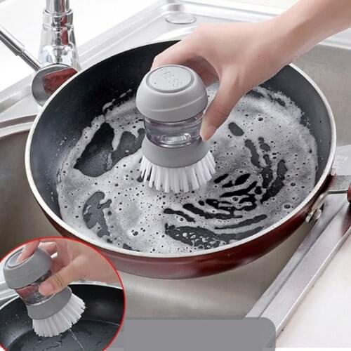 New Kitchen Wash Tool Pot Pan Dish Bowl Palm Brush Scrubber Cleaning Cleaner