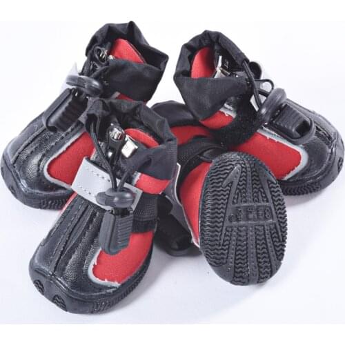 Pet shoes upgrade fashion and simple design series will shine in the night multi-functional dog shoes