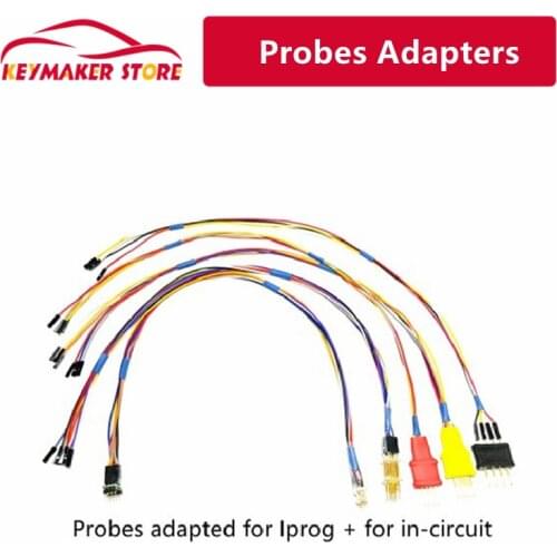 OKDIAG Probes Adapters for in-circuit ECU Work with Iprog+ Programmer and Xprog