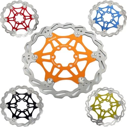 Floating Disc Brake Rotors Bicycle Brake Pads Shoes160mm 180mm MTB Bike Rotor With 6 Screw Compatible for Shimano Sram