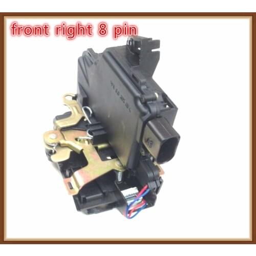 Front right Door Lock Latch Actuator For SEAT AROSA LEON I TOLEDO II SKODA OCTAVIA I II BORA GOLF IV LUPO NEW BEETLE PASSAT 3B