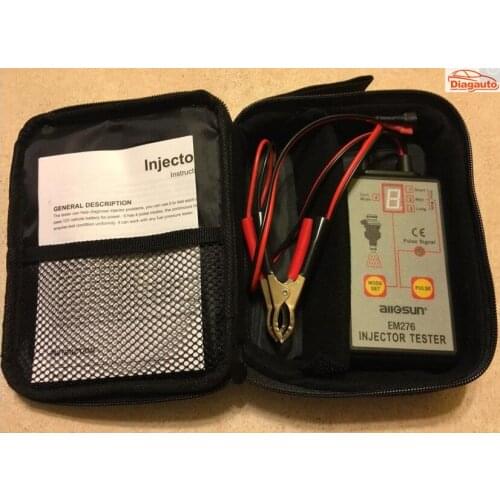 Professional Injector Tester Fuel Injector 4 Pluse Modes Tester Powerful Fuel System Scan Tool All-Sun EM276