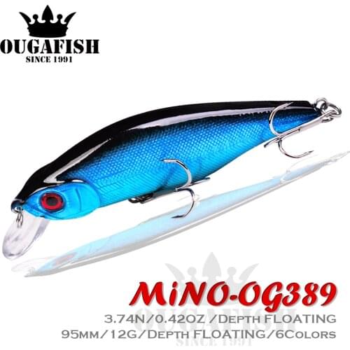 2021 Minnow Fishing Lure Floating Water Bait Weights 12g Bionic Decoy Baits Artificial Pesca Saltwater Lures For Carp Pike Fish