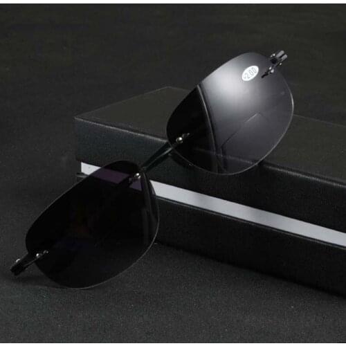 Fashion sun reading glasses for the elderly sports and leisure dual-purpose multifunctional reading glasses