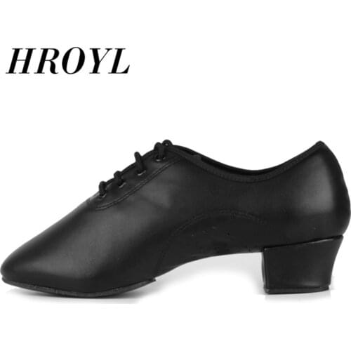 Dance shoes for men new arrival free shipping Brand boys Children Mens Ballroom Latin Tango Modern Dance Shoes Salsa heeled