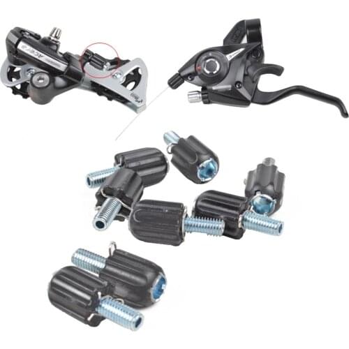 5PCS mountain road folding bike transmission adjustment screw fine adjustment screws DIP rear derailleur shifting screw shirring