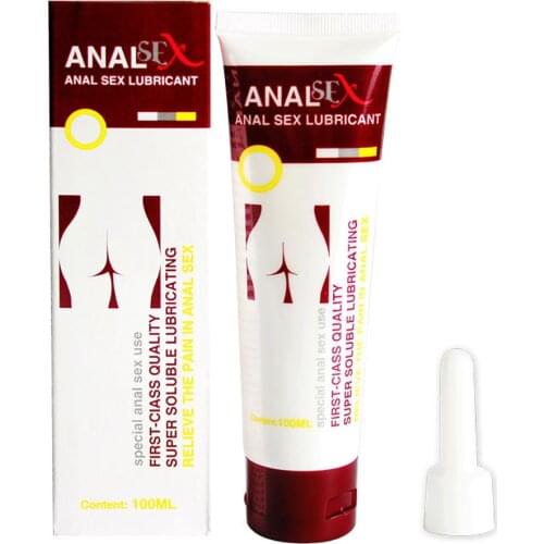 100Ml Analky Silk Anal Analgesic Grease Sex Lubricant Water-Based Pain Relief Gel Anal Cream Sex Oil for Adults Gay Women Men
