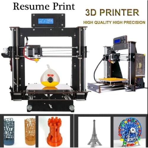 3D Printer Latest Upgraded Full Quality LCD High Precision Reprap Prusa i3 DIY 3d Printer